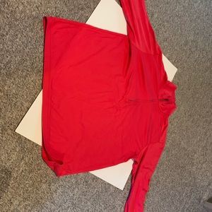 Long sleeve zip up